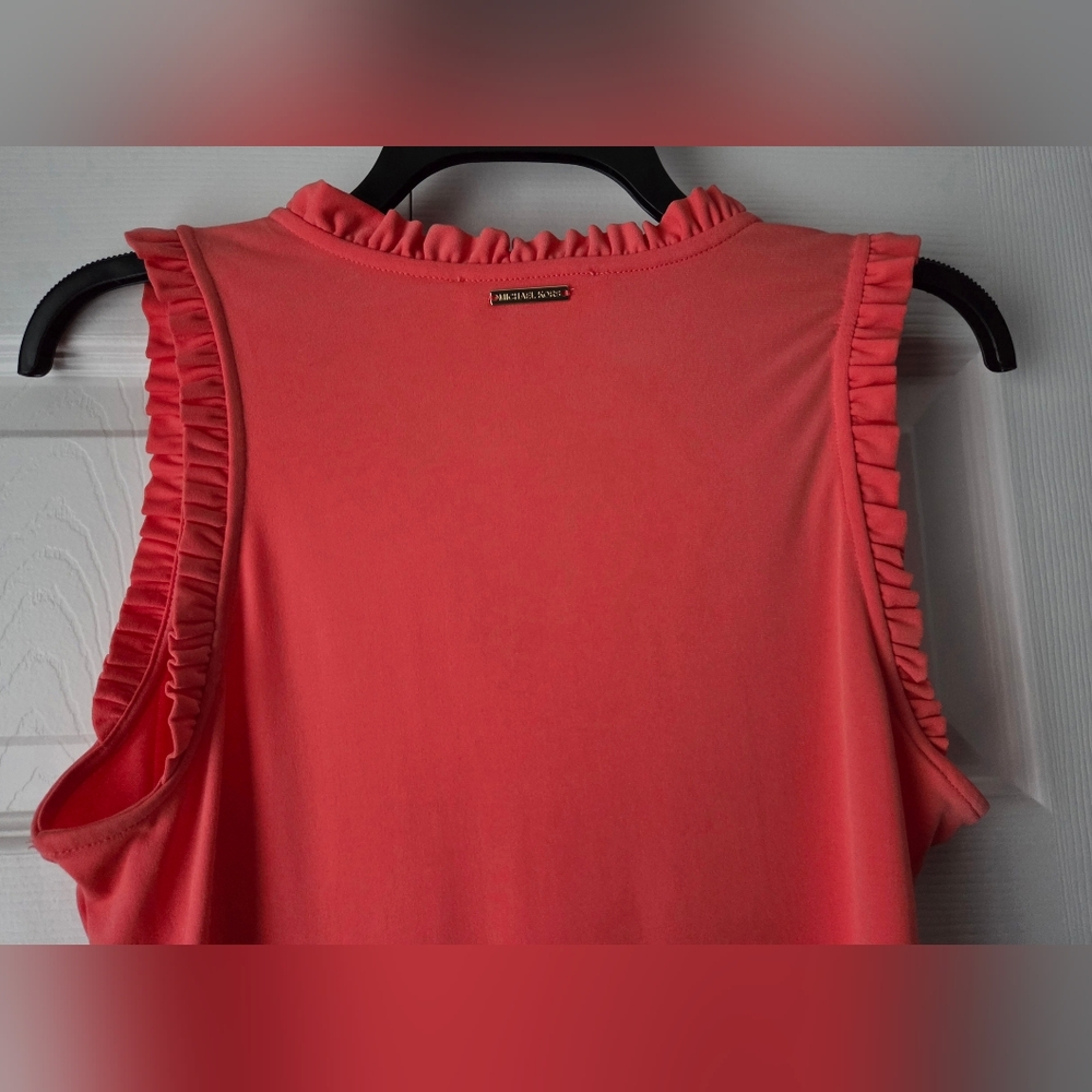 Michael Michael Kors Peach Sleeveless Dress Size S. Like new. - Picture 7 of 12